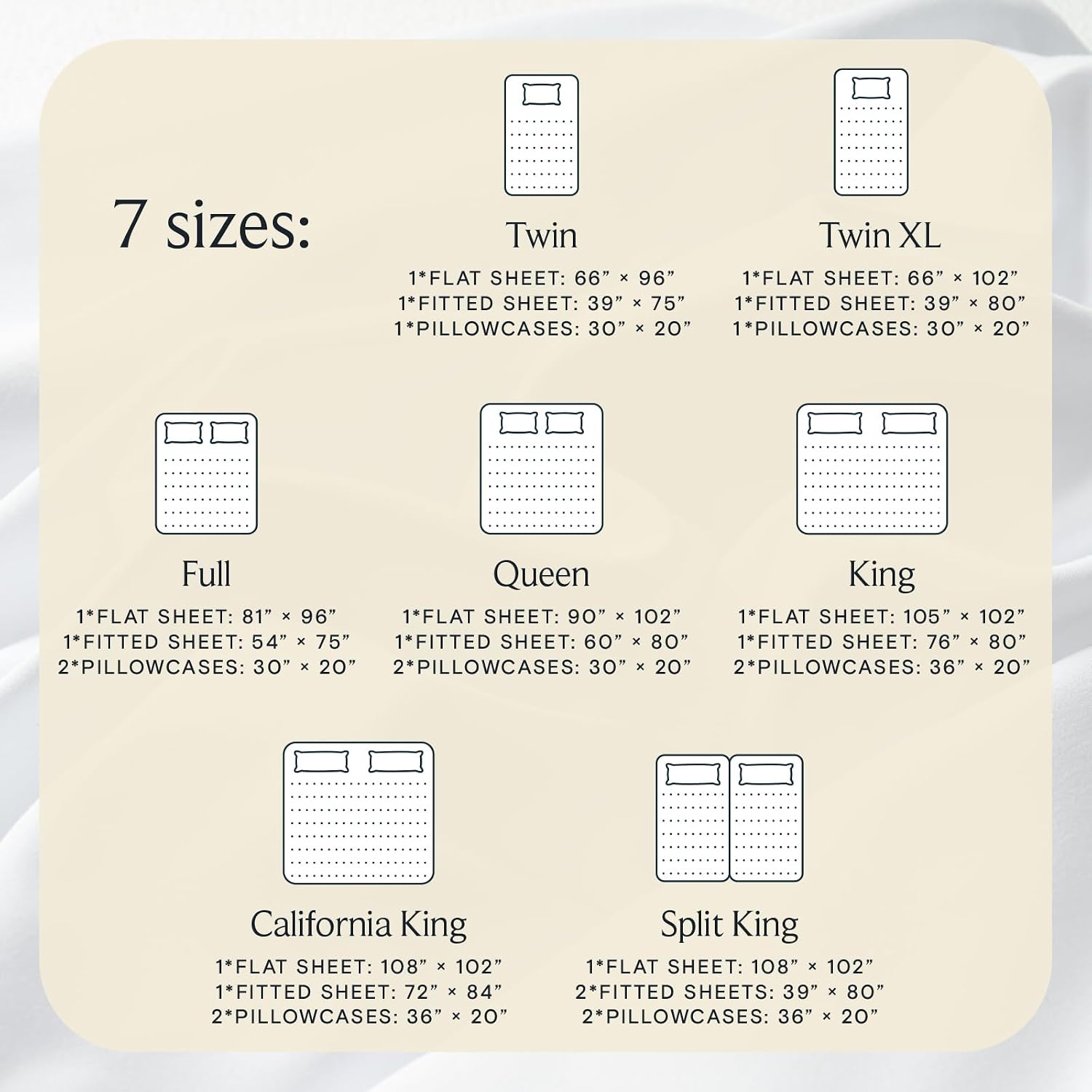 LuxClub Queen Sheet Set, Bed Sheets Queen Size 4PC, Deep Pocket Cooling Bed Sheets, Soft Hotel Luxury Bedding for Mattress Wrinkle Free, Silky Fitted Sheet & Pillowcase Sets, White - Image 4